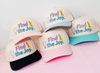 Custom 5-Panel Baseball Caps with Embroidery LOGO
