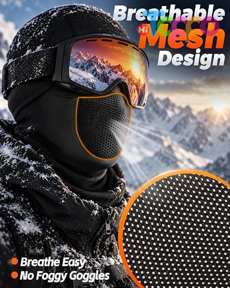 Hot Sale Breathable Winter Cold Weather Gear Thermal Shiesty Ski Face Mask