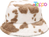Wholesale Winter Faux Fur Fuzzy Bucket Hat Fluffy Warm Hat 
