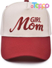 Vintage Two-Tone Women's Baseball Cap with Mama Hat 