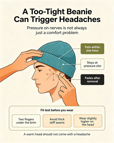 Why Does My Beanie Give Me a Headache? Pressure Point Checklist