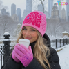 Letter Jacquard Knitted Beanie Hat for Men & Women