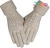  Custom Touch Screen Knit Warm Cold Weather Womens Winter Gloves