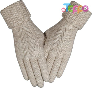  Custom Touch Screen Knit Warm Cold Weather Womens Winter Gloves