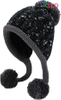 Wholesale Winter Sherpa Knit Beanie Hat Fleece Lined Ear Flaps