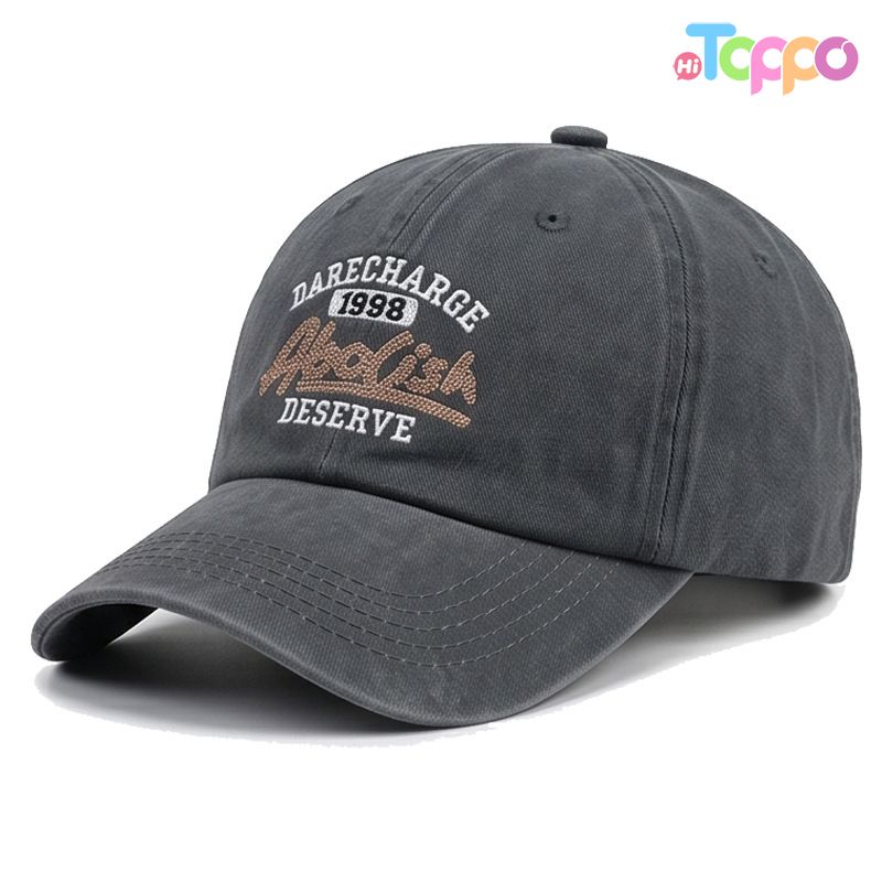  American Vintage Washed Cotton Baseball Cap Embroidered Dad Hat 