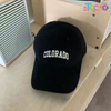 Unstructured Vintage Colorado Embroidered Baseball Cap | Hard Top Cotton Dad Hat 