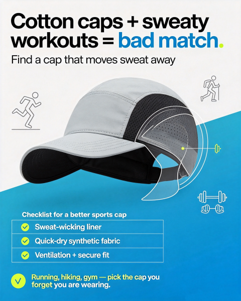 Sweat‑Wick Lined Baseball‑Cap Selection Checklist