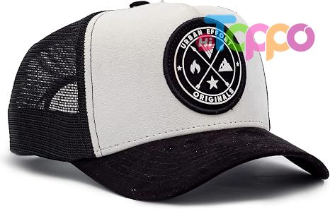 Mesh Back Baseball Cap 5 Panel Snapback Trucker Hat 