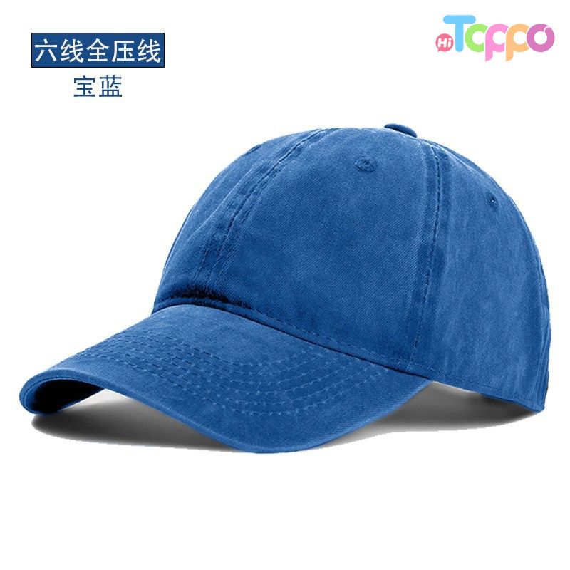 Washed Cotton Plain Baseball Vintage Adjustable Dad Hats 