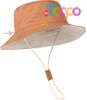 Summer Bucket Hat Kids Sun Protection Beach Hat Cotton Baby Hats