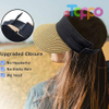  Summer UV Protection Foldable Packale Wide Brim Women Straw Sun Visor Hat 