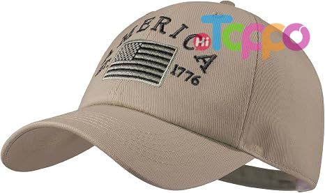 American Flag USA Army Tactical Operator Military Plain Dad Hat Baseball Cap