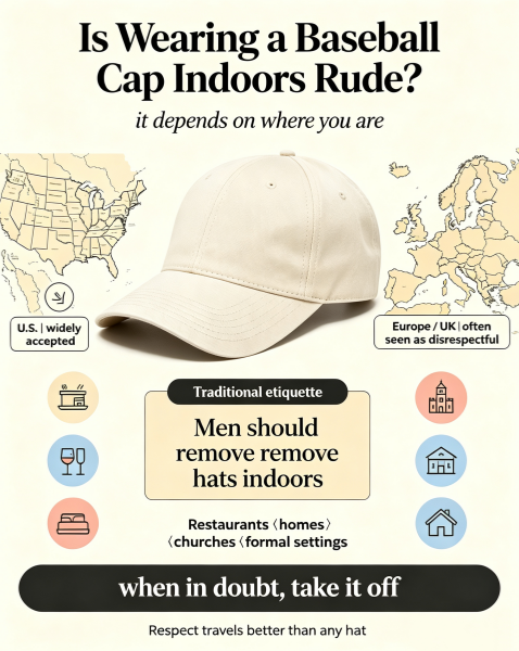 Hat Inside? Rude or Totally Fine?