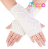 Custom Winter Arm Warmers Warm Fingerless Women Gloves Hand Crochet