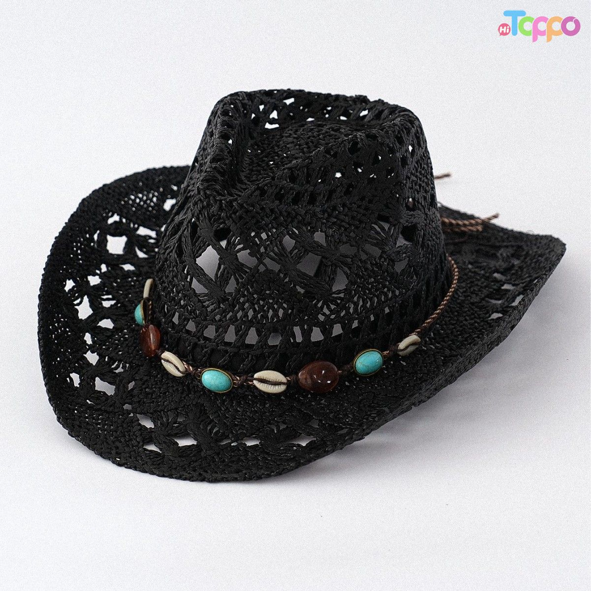 Hollow Out Western Cowboy Straw Hat