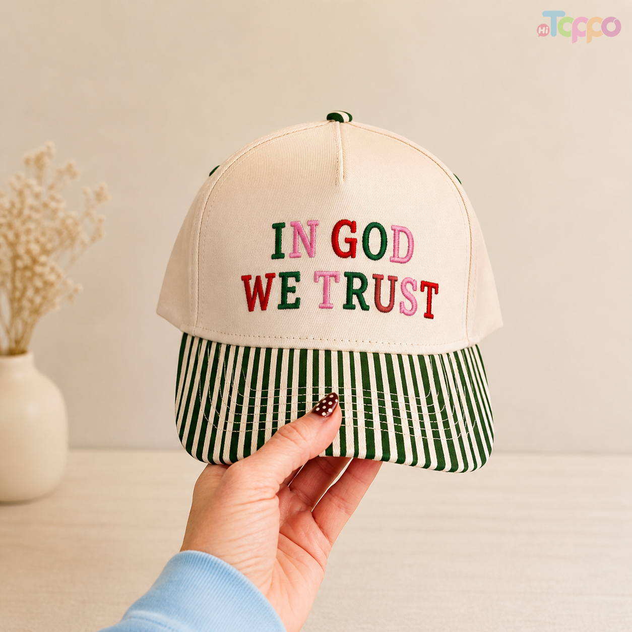 Custom Personalized 5-Panel Embroidered Baseball Caps